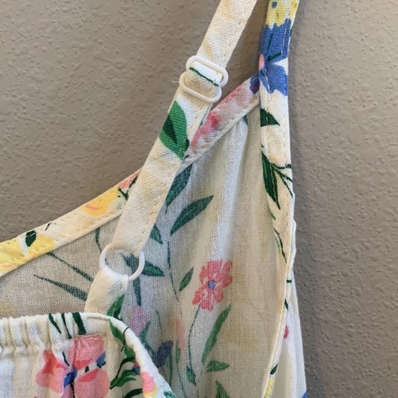 Girls Old Navy Floral Sleeveless Dress - Picture 4 of 6